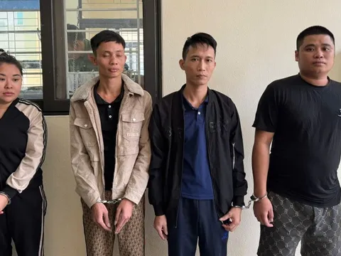 Bắt 4 đối tượng mua bán người dưới 16 tuổi phục vụ quán karaoke