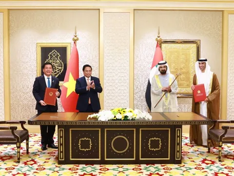 Định hình 'bức tranh thương mại' Việt Nam - UAE ngày càng sắc nét