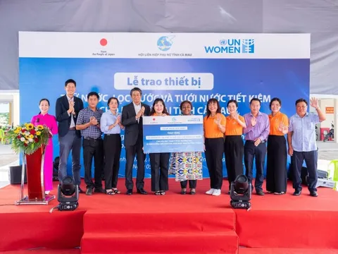 Hỗ trợ phụ nữ bị ảnh hưởng bởi hạn hán, xâm nhập mặn tại Cà Mau và Ninh Thuận