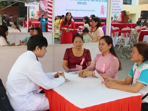 Nâng cao nhận thức về sàng lọc ung thư cho phụ nữ