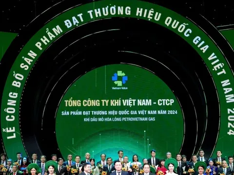 PV GAS được vinh danh thương hiệu quốc gia Việt Nam năm 2024