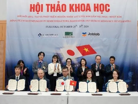Việt Nam - Nhật Bản tăng cường hợp tác phát triển nguồn nhân lực bán dẫn