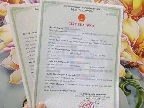 Giấy khai sinh không ghi ngày, tháng, bổ sung thế nào?