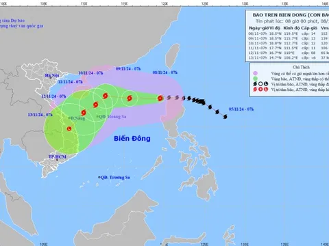 Bộ Công an chủ động ứng phó với bão số 7
