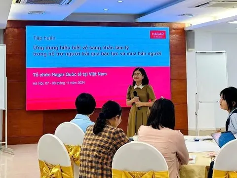 Nâng cao năng lực cho cán bộ chuyên môn trong hỗ trợ nạn nhân của bạo lực giới, mua bán người