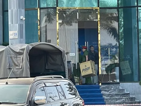 Công an khám xét Công ty GFDI, thu nhiều chứng cứ quan trọng liên quan hàng nghìn tỷ đồng huy động vốn