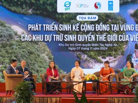 Phát triển bền vững các Khu dự trữ sinh quyển thế giới tại Việt Nam