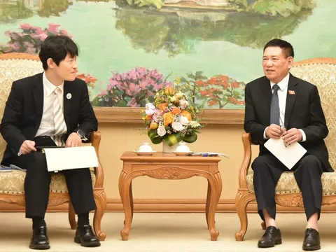 Phó Thủ tướng Hồ Đức Phớc tiếp Đoàn công tác APG