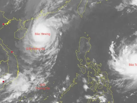 Bão Toraji "nối đuôi" ngay bão số 7 Yinxing hướng thẳng Biển Đông