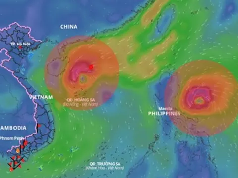 "Nối đuôi" ngay sau bão số 7, bão Toraji tăng cấp từng giờ đang tiến nhanh vào Biển Đông
