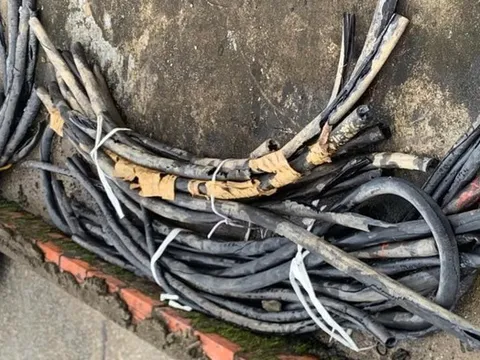 Lộ diện thủ phạm gây ra hàng loạt vụ trộm dây cáp điện ở Thừa Thiên-Huế