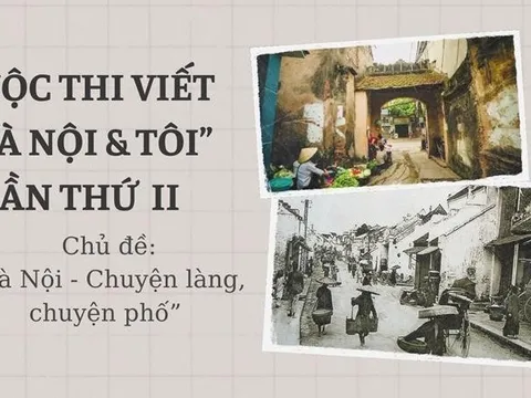 Phát động Cuộc thi viết “Hà Nội & Tôi” lần thứ II