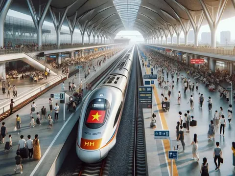 Mỗi nhà ga hành khách đường sắt tốc độ cao sẽ tạo ra một không gian phát triển mới