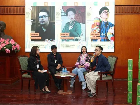 Khai thác chất liệu dân gian trong sáng tạo đang là xu hướng