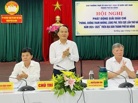 Đà Nẵng phát động Giải báo chí phòng, chống tham nhũng, lãng phí, tiêu cực