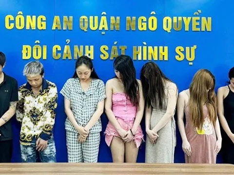Phát hiện 3 nam, 4 nữ có hành vi mua bán dâm trong khách sạn