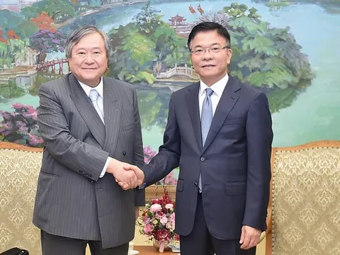 Phó Thủ tướng Lê Thành Long tiếp Tập đoàn y tế hàng đầu Nhật Bản