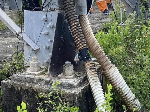 Nam thanh niên bất tỉnh nghi do cắt trộm dây điện