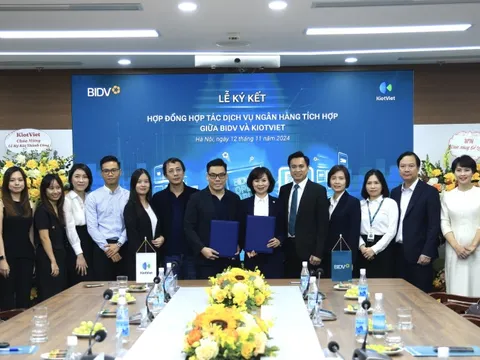 BIDV hợp tác triển khai dịch vụ ngân hàng tích hợp