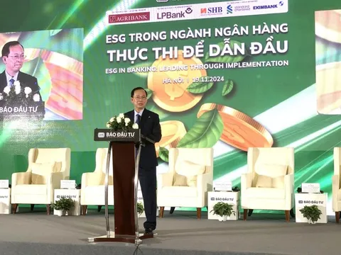 Ngành ngân hàng thực thi ESG để phát triển bền vững