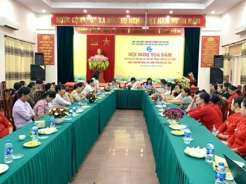 Phụ nữ Thạch Thất chung tay thay đổi diện mạo của nông thôn