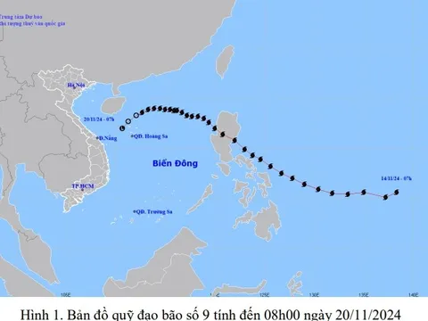 Trung tâm Dự báo khí tượng thủy văn phát bản tin cuối cùng về cơn bão số 9