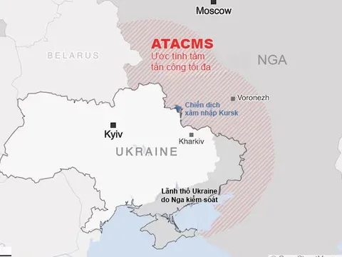 Ukraine lần đầu tiên tấn công Nga bằng ATACMS vào ngày thứ 1.000 của cuộc xung đột