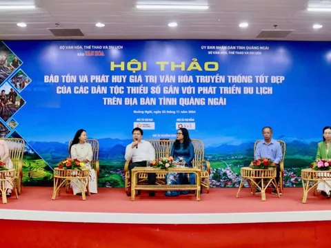 Bảo tồn và phát huy văn hóa truyền thống các dân tộc thiểu số gắn với phát triển du lịch Quảng Ngãi