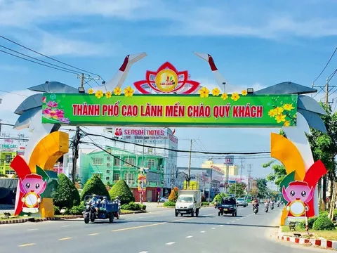 Đồng Tháp có 2 phường mới sau sắp xếp đơn vị hành chính