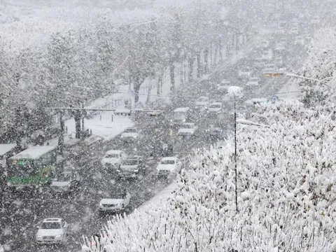 Seoul hứng chịu trận tuyết rơi dày nhất 100 năm qua