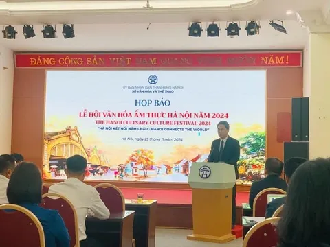 Ngày 29/11 khai mạc Lễ hội văn hóa ẩm thực Hà Nội 2024