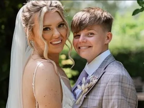 Cô dâu bị chỉ trích vì chú rể trông như "đứa trẻ", vẫn kiên cường xây dựng hạnh phúc