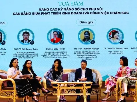 Ứng dụng công nghệ số giúp phụ nữ cân bằng phát triển kinh doanh và việc chăm sóc không lương