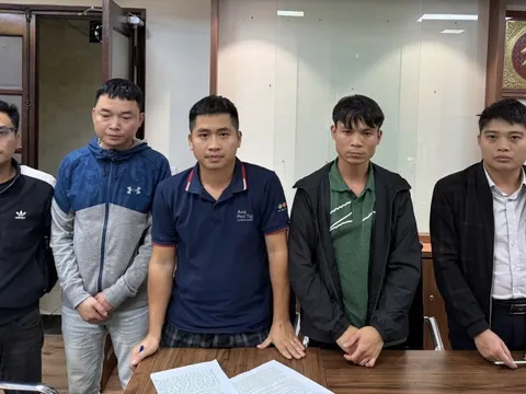 Tạm giữ 05 đối tượng vi phạm đấu giá quyền sử dụng đất tại Sóc Sơn (Hà Nội)