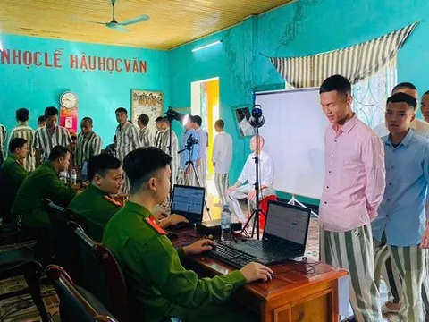 Thanh Hóa làm thẻ căn cước cho hơn 15.000 phạm nhân