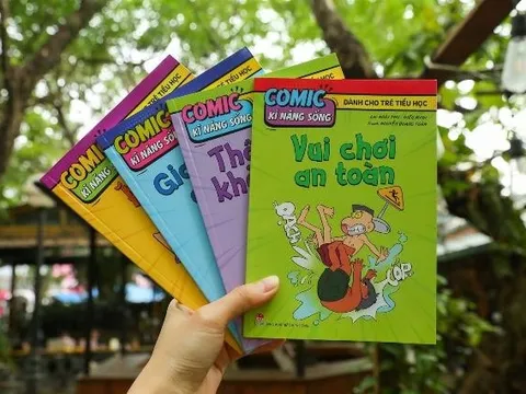 Bộ truyện tranh Việt giúp trẻ phát triển kĩ năng sống an toàn