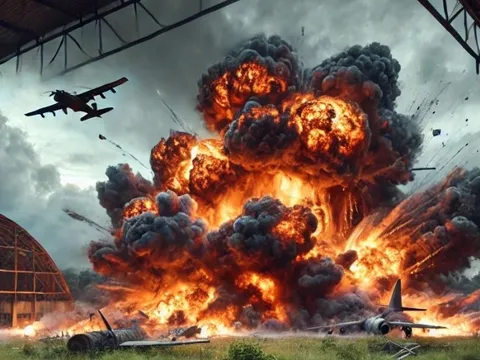 Israel không kích, phá hủy căn cứ không quân Mezzeh ở Syria