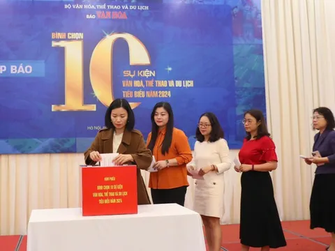 Tổ chức bình chọn 10 sự kiện Văn hoá, Thể thao và Du lịch tiêu biểu năm 2024
