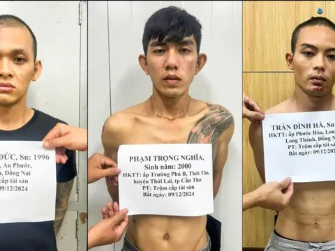 Bắt nhóm đối tượng đột nhập nhà dân trộm vàng, tiền