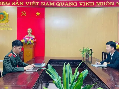 Xử phạt tài khoản facebook tích xanh lan truyền thông tin sáp nhập tỉnh để tăng tương tác