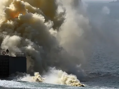 Hỏa lực Israel phá hủy hoàn toàn căn cứ hải quân của Syria