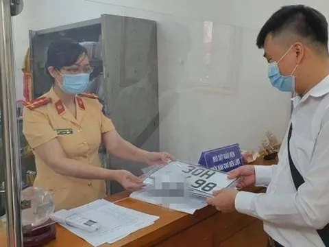 Những trường hợp được đổi biển số xe từ 1/1/2025, ai cũng nên biết
