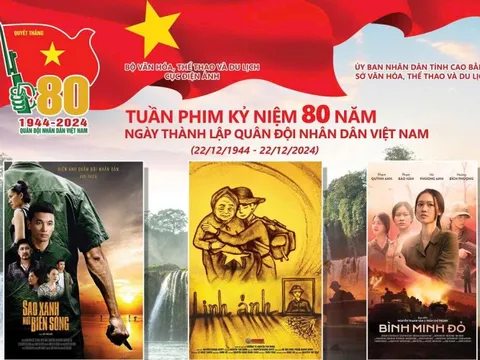 Khai mạc Tuần phim Kỷ niệm 80 năm Ngày thành lập Quân đội nhân dân Việt Nam