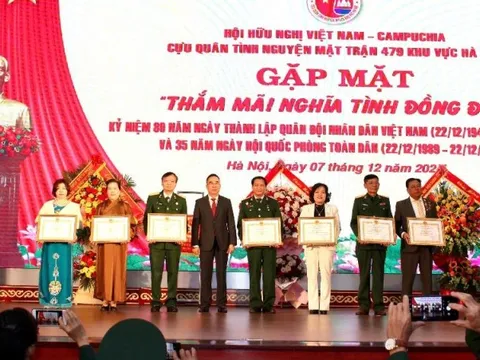 Mặt trận 479 gặp mặt kỷ niệm 80 năm Ngày thành lập Quân đội nhân dân Việt Nam