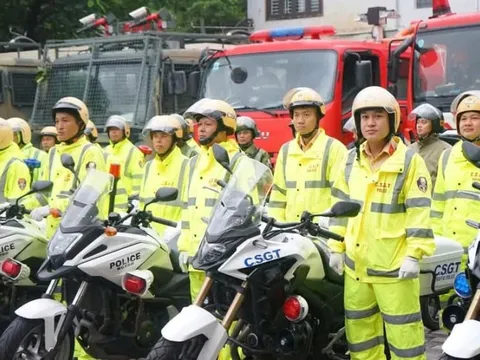 Công an Đà Nẵng ra quân trấn áp tội phạm bảo đảm an ninh trật tự dịp Noel và Tết 2025