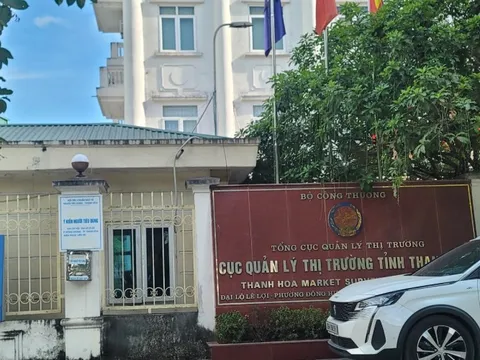 Kỷ luật cảnh cáo Cục trưởng Cục quản lý thị trường Thanh Hóa