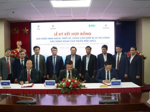 Ký hợp đồng EPC dự án cấp điện từ lưới điện quốc gia cho huyện Côn Đảo