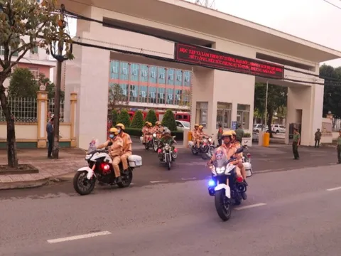 Công an các tỉnh ĐBSCL ra quân trấn áp tội phạm dịp Tết