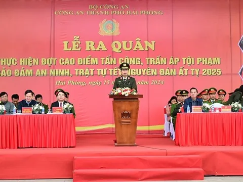 Công an Hải Phòng và Quảng Ninh đồng loạt ra quân trấn áp tội phạm