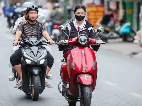 Từ 1/1/2025, học sinh sẽ không được lái xe máy dưới 50cc khi chưa làm việc này